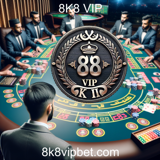 A Emoção dos Jogos ao Vivo no 8K8 VIP